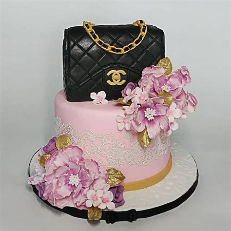 chanel bottle cake|chanel bag birthday cake.